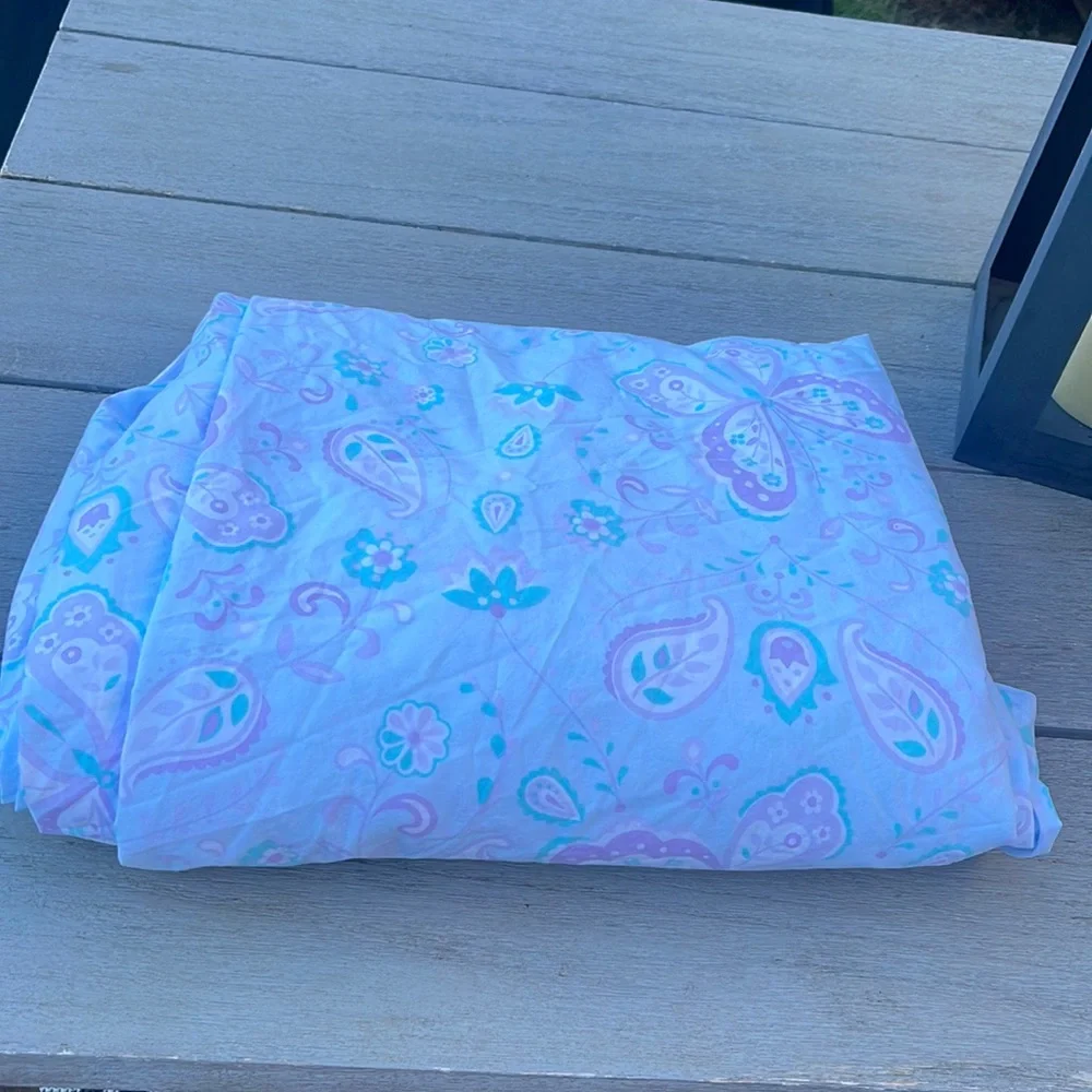 Pottery barn kids twin size butterfly duvet cover